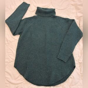 Kuhl Teal Turtleneck Sweater